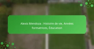 Alexis Mendoza : Histoire de vie, Années formatrices, Éducation