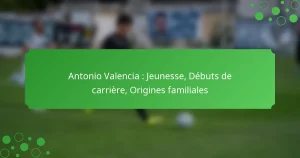 Antonio Valencia : Jeunesse, Débuts de carrière, Origines familiales