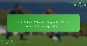 Luis Antonio Valencia : Biographie, Vie de famille, Influences précoces